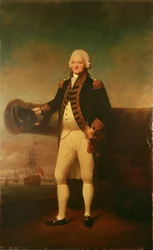 Sir Peter Parker admirális (1721-1811), 1799 körül (olaj, vászon)