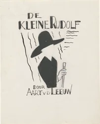 Könyvborító terv: Aart van der Leeuw, De kleine Rudolf, 1930
