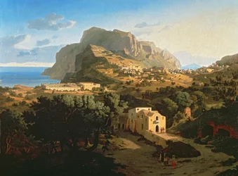 Táj a Capri-n