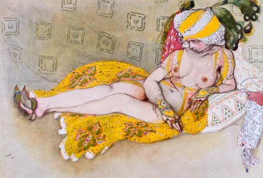 A sárga szultána, 1916.
