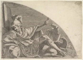 Mars Seated Amid Trophies, 1540-56.