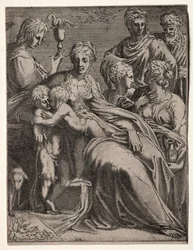 Szent beszélgetés, 1540-es évek.