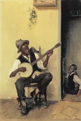 A bandzsójátékos, 1881