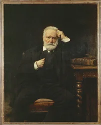 Victor Hugo költő 1879-ben ... (festmény, vászon)