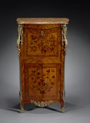 Fall-front titkár, 1765-1775 körül