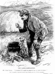 A földkampány aktivistája, 1913