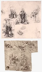 A Gyermek imádása, c1483