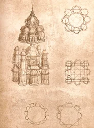 Templomok rajza, c1472-c1519 1883