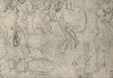 Ábrák csoportja a beszélgetésben, c1480 1945