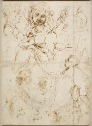 Fejek és figurák, 1478 körül.