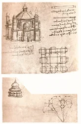 Két templomrajz, c1472-c1519 1883
