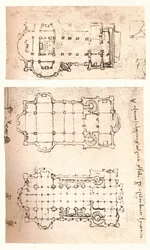 Két templomterv, c1472-c1519 1883