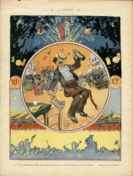 Leonce Burret (1865-1915) illusztrációja a Le Rire-ben