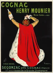 Henri Mounier konyak, c. 1910.