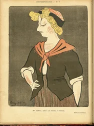 Leonetto Cappiello dit Cappiello (1875-1942) illusztrációja a Le Rire-ben