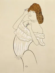 Sarah Bernhardt (1844-1923) a La Dame Aux Camelias című darabban, Alexandre Dumas Fils története alapján