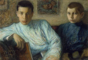 Borisz és Alekszandr Paszternak portréja, 1905