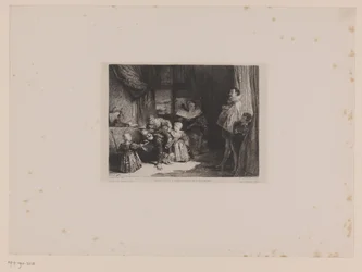 Hendrik IV van Spanje nagykövetként IV. Henrik és a spanyol nagykövet (cím a tárgyon)