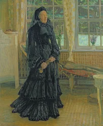Marie Zacharias (1828-1907) Esős nap, 1904