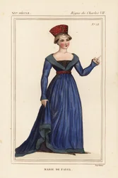 Marie de Fayel, Dammartin grófnője, Renaud de Nanteuil, d