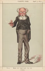 Vanity Fair: Men of the Day, 60. szám, Egy regényíró, 1873.