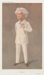 Jel alatt, Mark Twain