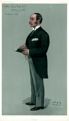 Fulham, William Hayes Fisher, brit politikus, 1900.
