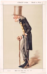 Sir Richard Owen professzor, FRS, KCB, természettudós, 1873