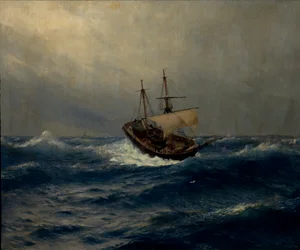 Vihar a tengeren, 1887
