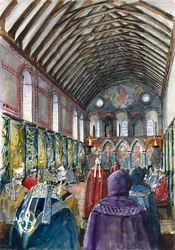 East Hall of Wolvesey Castle, Old Bishop