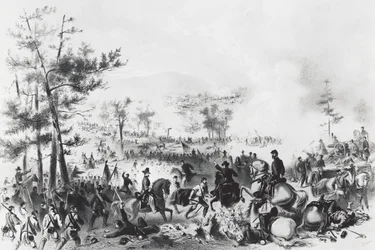 Gettysburgi csata, a George Gordon Meade vezette uniós erők győzelme és Robert Edward Lee tábornok veresége július 1-3.