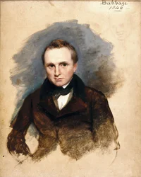Charles Babbage, a gépi számítástechnika angol úttörője
