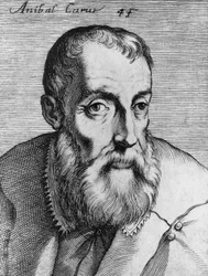 Annibale Caro (1507-1566) olasz költő, drámaíró és műfordító portréja, metszet