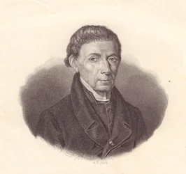 Barnaba Oriani (1752-1832) olasz matematikus és csillagász portréja, rézmetszet Demarchi rajzából