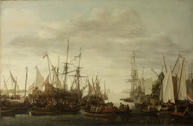 A nem tanúsított hagyomány szerint Jan van Nes admirális hajódoktora.