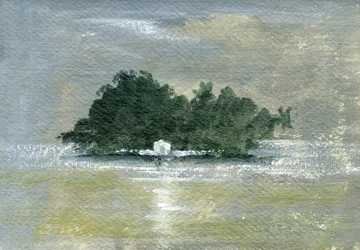 Taprabane (akril papíron)