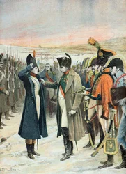 Napóleon kitünteti Marie Jeanne Schellincket 1808-ban