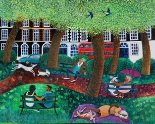 London Park, 2022 (akril vászonra)