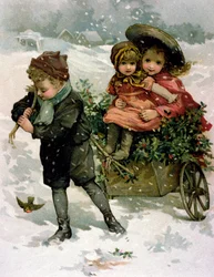 Holly, viktoriánus kártya gyűjtése