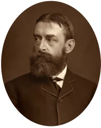 Edward John Poynter, a Királyi Akadémia elnöke, 1880.