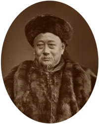 Kuo Szung-Tao, az első kínai nagy-britanniai követ, 1880.