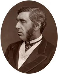 Jobbra Hon George Joachim Goschen, a londoni város képviselője, 1877.