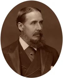 Sir Charles Rivers Wilson lovag, köztisztviselő és pénzember, 1880 körül.