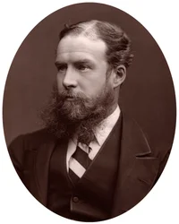 Sir John Lubbock, Bart, parlamenti képviselő, FRS, a Londoni Egyetem rektorhelyettese, 1877.