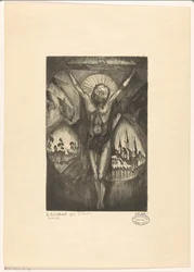 Krisztus a kereszten Le Christ I (eredeti cím a tárgyon)