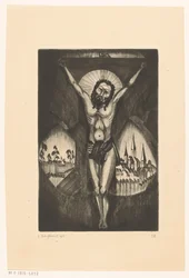 Krisztus a kereszten Le Christ I (eredeti cím a tárgyon)