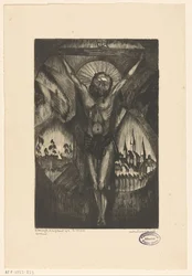 Krisztus a kereszten Le Christ I (eredeti cím a tárgyon)