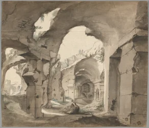 A Colosseum belső képe