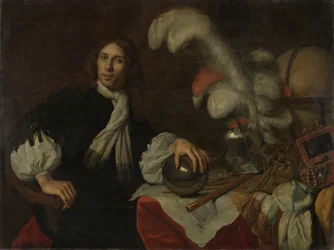 Aucke Stellingwerff, Friesland tengernagy posztumusz portréja, akit 1665-ben ölt meg Lowestoftban egy ágyúgolyó
