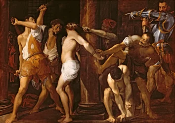 Krisztus megostorozása, 1586-87